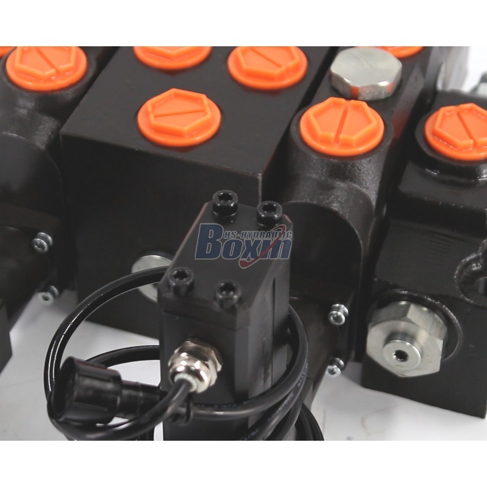 Customized OEM and ODM Services for DCV200 Electric Motor 2 Spool Sectional Valves detail image